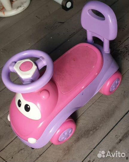 Машинка каталка толокар для девочки