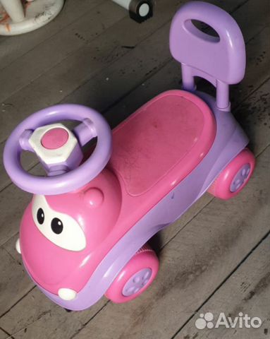 Машинка каталка толокар для девочки