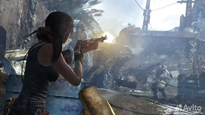 Tomb Raider Definitive Edition PS4 диск