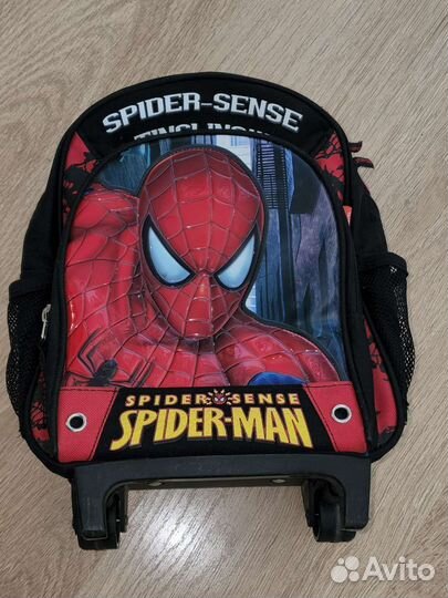 Рюкзак-чемодан детский на колесах