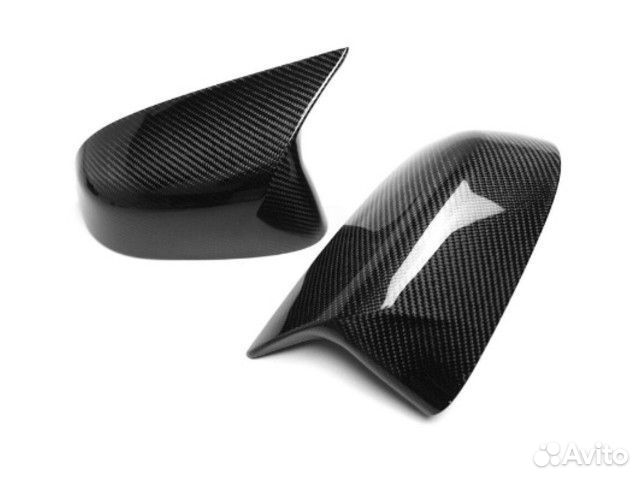Накладки на зеркала М стиль BMW X5 X4 X3 G карбон