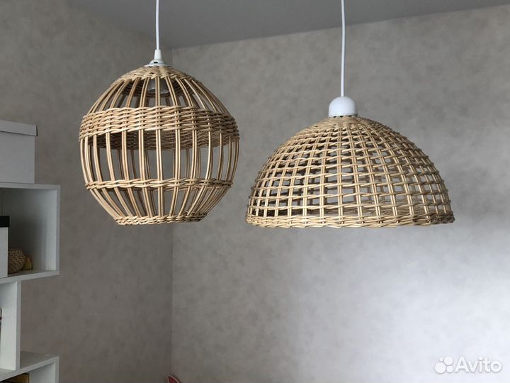 Абажур плетеный в наличии