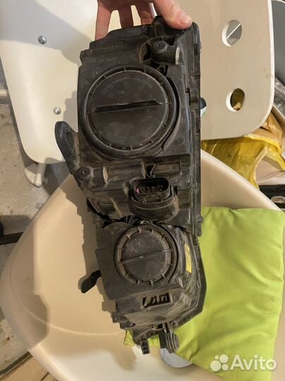 Фара передняя и фонарь задний skoda octavia a7