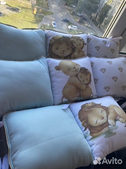 Подушки для детской кроватки