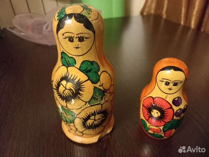 Игрушки СССР матрешка