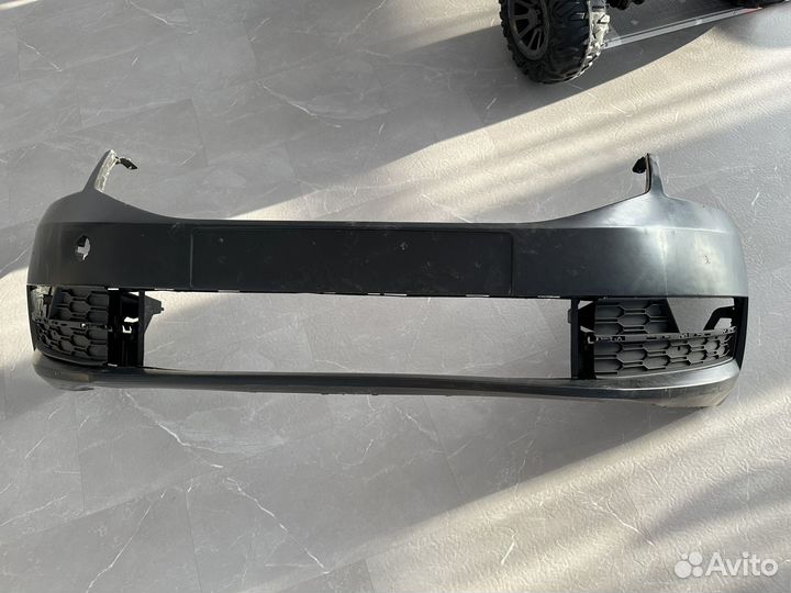 Бампер передний шкода октавия а7 рест