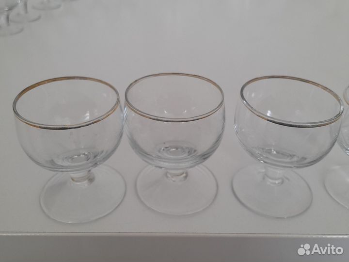 Винтажная посуда СССР графин стопки фужер креманки