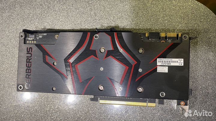 Видеокарта Asus Cerberus GTX 1070 Ti A8G (8 гб)