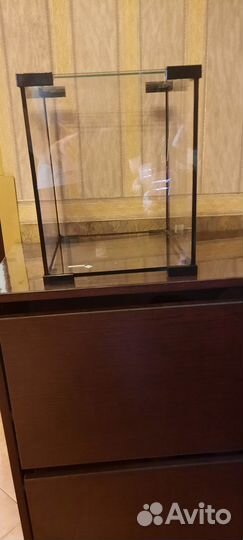 Аквариум Crystal Laguna Aqua 18 л черный, 25х25х30