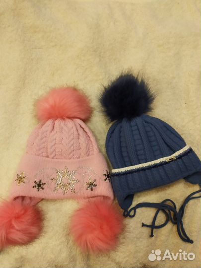 Шапочки утепленные