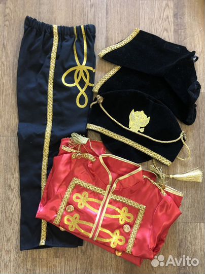 Костюм гусара рост 110