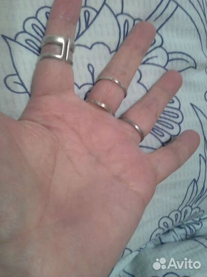 Серебряные колечки