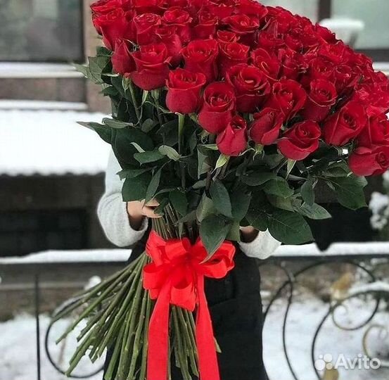 Высокие розы