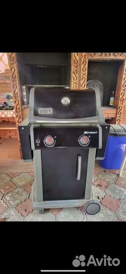 Газовый гриль weber spirit бу