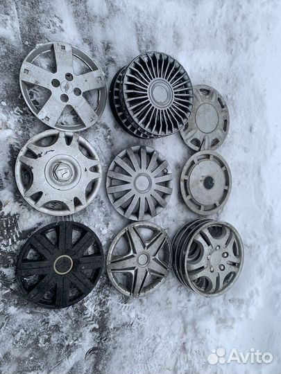 Колпаки оригинал неоригинал R14,R15,R16