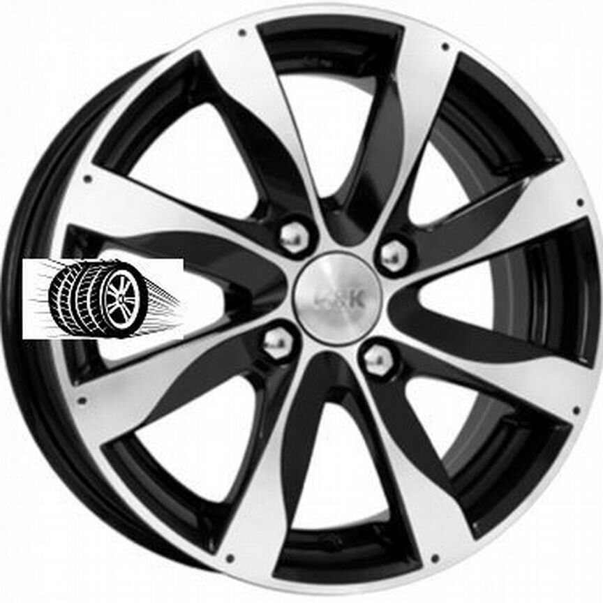 Литые диски K&K 6×R15 4×114.3