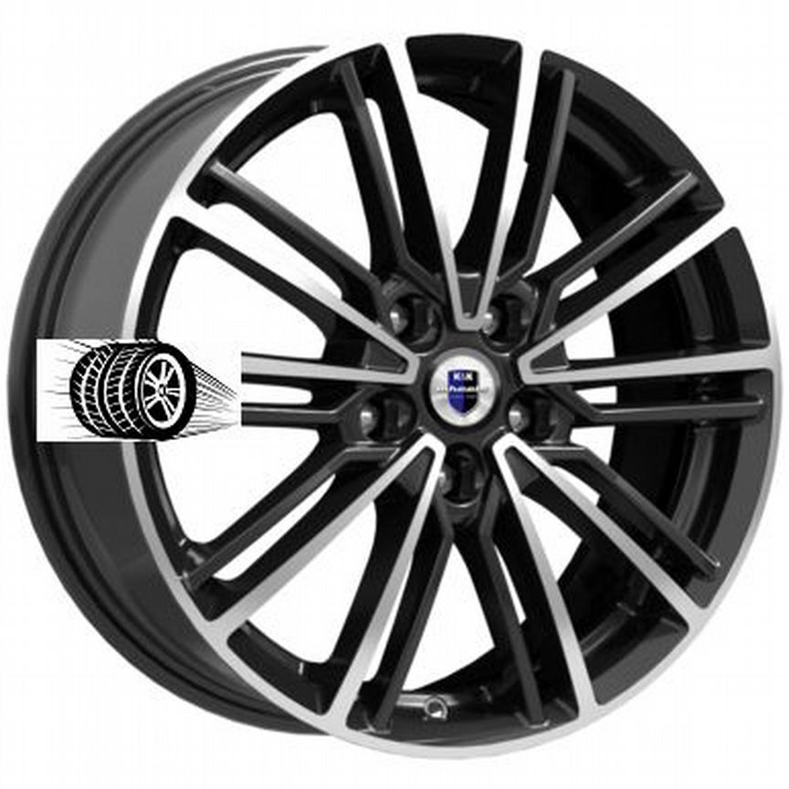 Литые диски K&K 7×R17 4×100