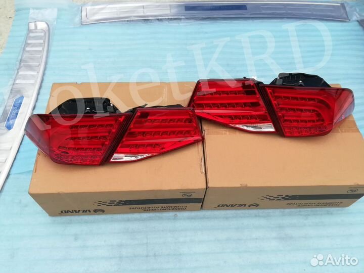 Задние фонари toyota camry 50 11-14 г стиль BMW