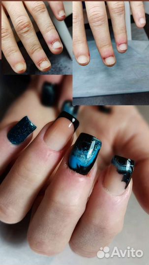 Маникюр Наращивание ногтей