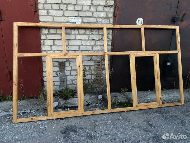 Балконная рама бу