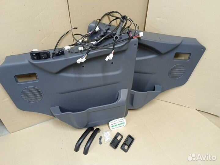 Обшивки двери Газель 3302 (люкс)