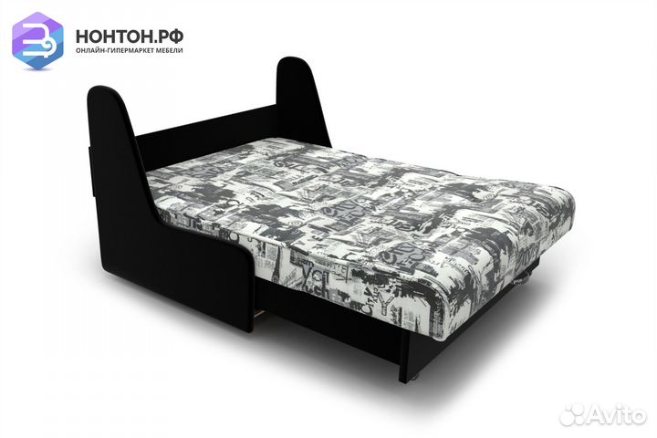 Диван аккордеон №2 принт газета