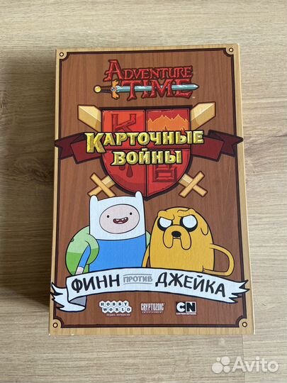 Настольная игра Время приключений Карточные войны