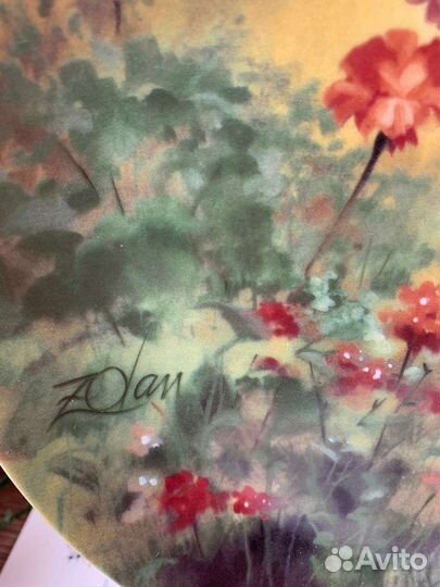 Тарелка декоративная Дональд Золан 