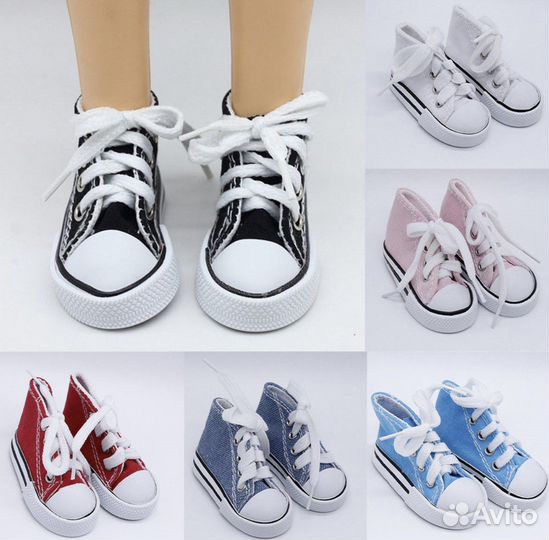 Обувь для кукол, туфельки, кеды, тапочки