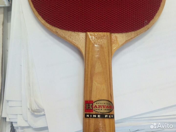 Раритетные ракетки для настольного тенниса