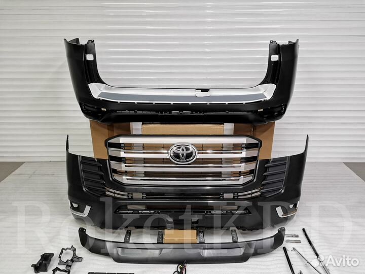 Обвес Toyota Land Cruiser 300 в версию Anniversary