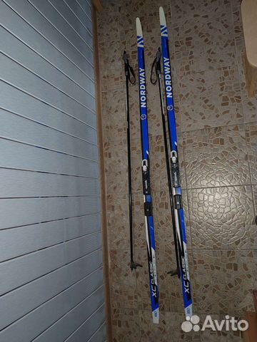 Беговые лыжи Nordway 180 с палками и ботинками
