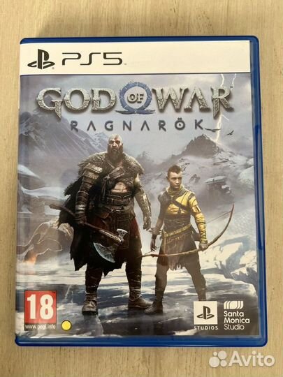 Игра god of war ragnarok ps5 диск