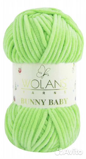 Пряжа плюшевая wolans bunny baby