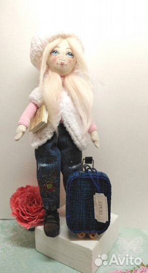 Кукла ручной работы, интерьерная