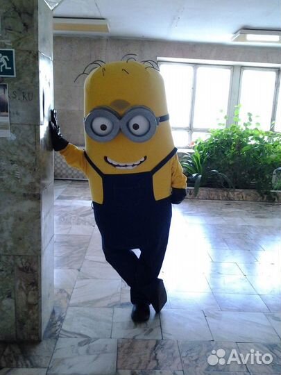 Большой мишка Тедди и Миньон