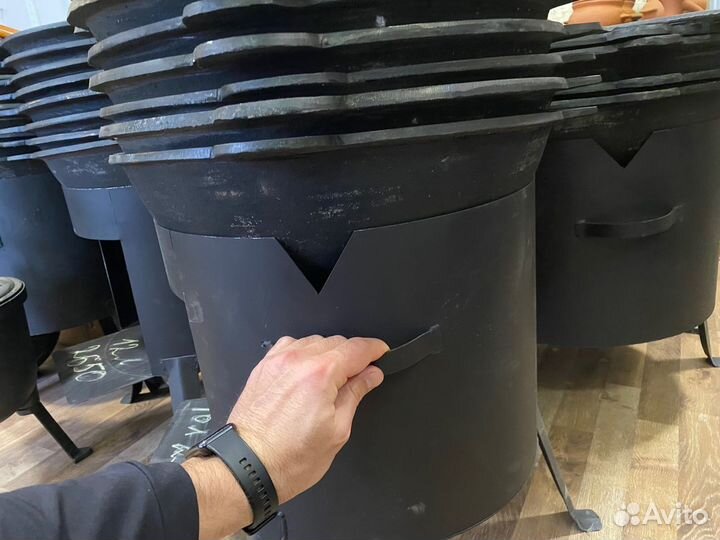 Печка под казан 16л