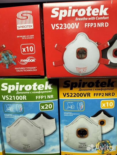 Респираторы разные