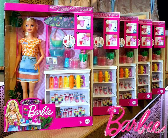 Barbie смузи бар GRN75 mattel