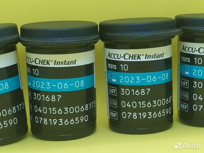 Тест полоски accu check Instant