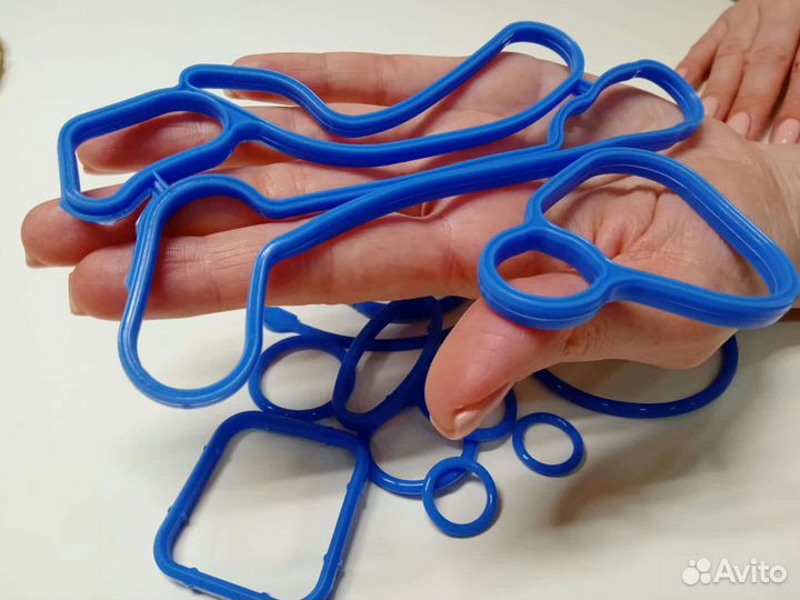 Прокладка теплообменника силикон Опель Астра Корса