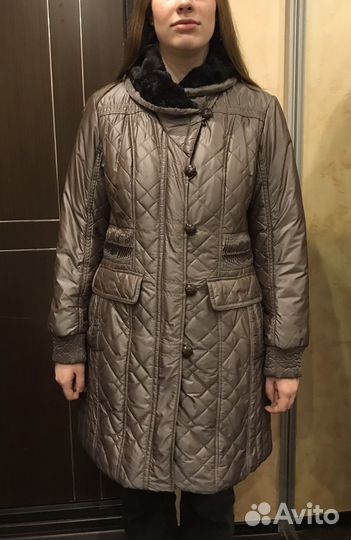 Пальто женское утепленное