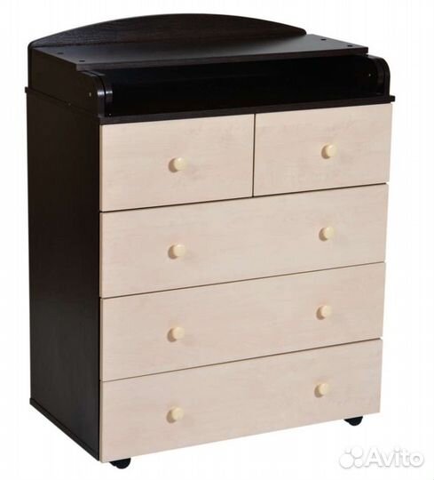 Пеленальный комод новый 800/5 лдсп