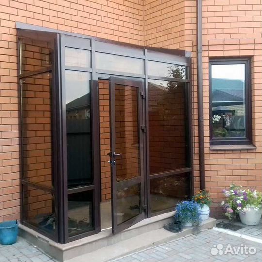 Входные группы из алюминия