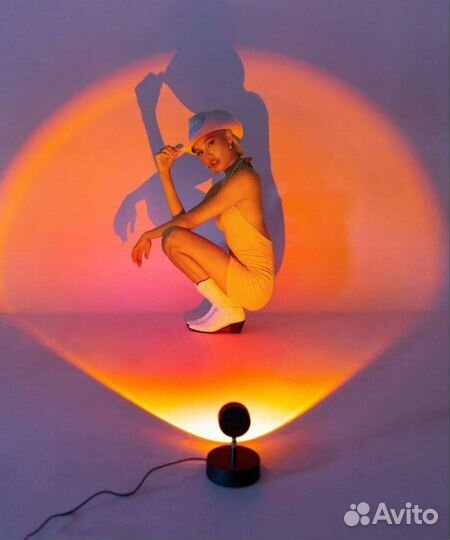 Лампа закат