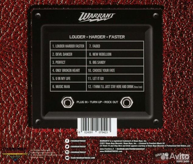 Warrant - Louder, Harder, Faster (1 CD)