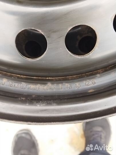 Штампованные диски r16 5x114.3