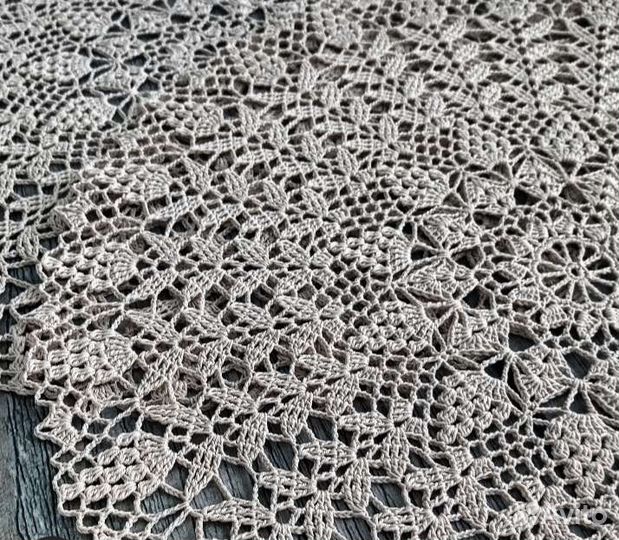 Салфетка вязаная крючком. Ручная работа. Новая