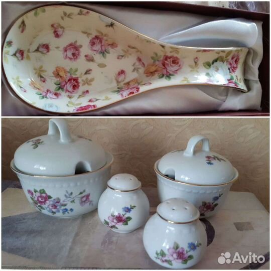 Столовый набор, GDR + подставка под ложки