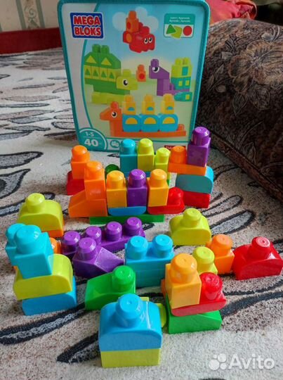 Развивающий конструктор Mega blocks